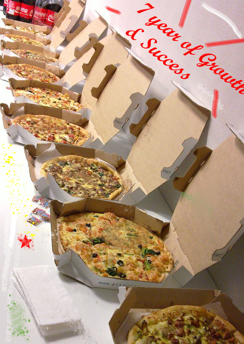 corporate catering pizza for a farwell event at UBS building  weehawken nj